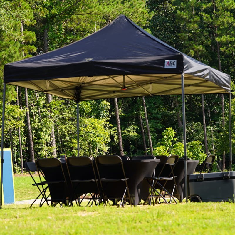 EcoGear Package 1 backyard party rental setup